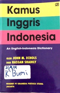 Kamus Inggris - Indonesia