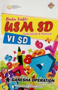 Buku Sakti : USM VI SD Ujian Sekolah dan Madrasah