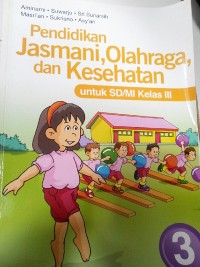 Pendidikan Jasmani, Olahraga, dan Kesehatan untuk MI/ SD kelas III